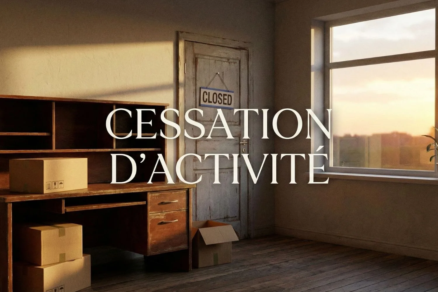 cessation d'activité