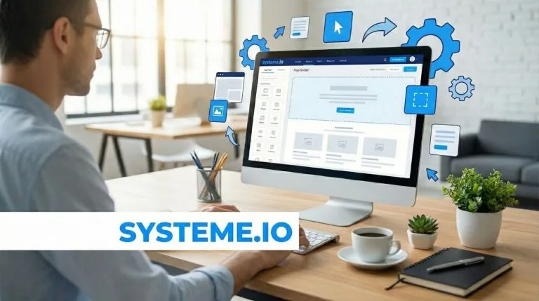 créer un site web avec système io