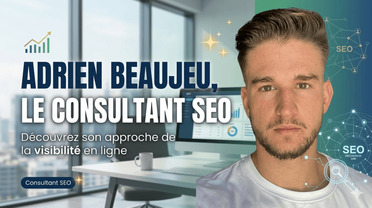 Consultant SEO Adrien Beaujeu