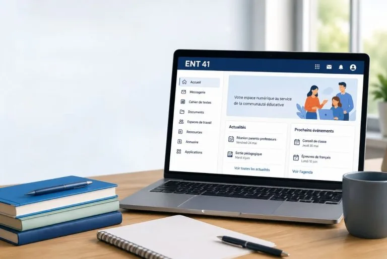ENT 41 : connexion, identifiants et fonctionnalités