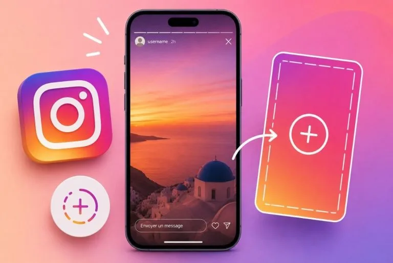 Format story Instagram : Taille exacte et zone de sécurité