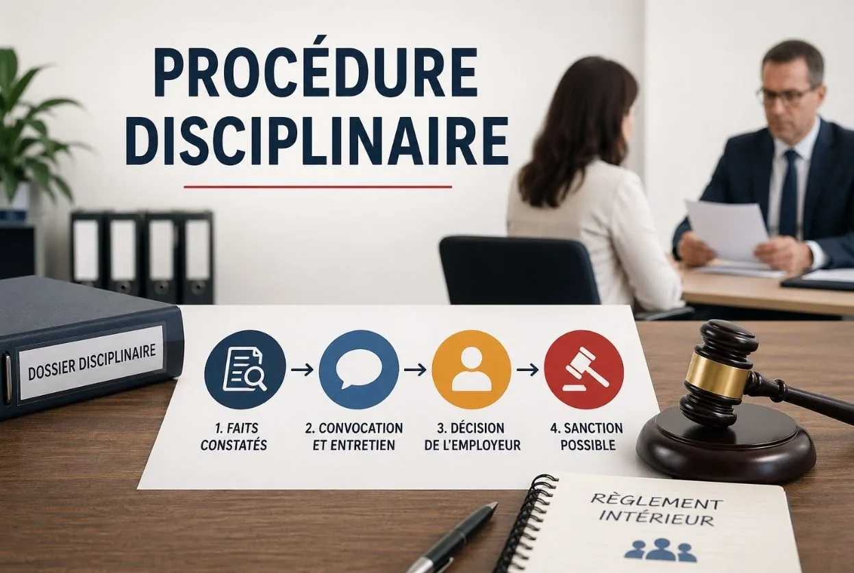 Procédure disciplinaire : étapes, délais et droits