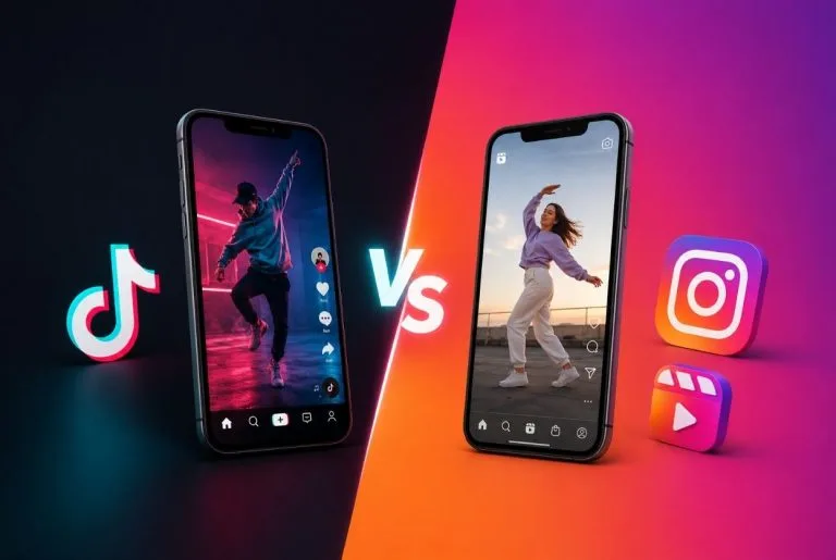 vidéos tiktok vs reels instagram