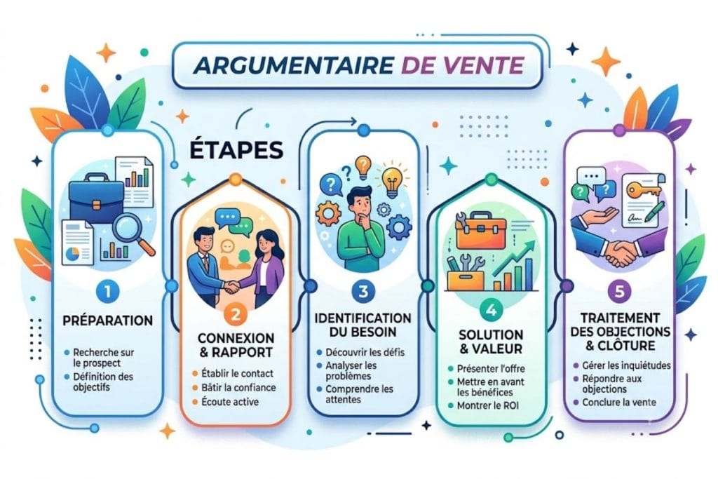 Argumentaire de vente : La méthode en 5 étapes pour convaincre