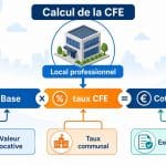 calcul de la cotisation foncière des entreprises
