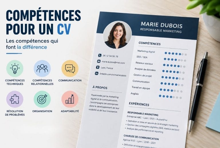 Compétences pour un CV : Liste, exemples et pièges