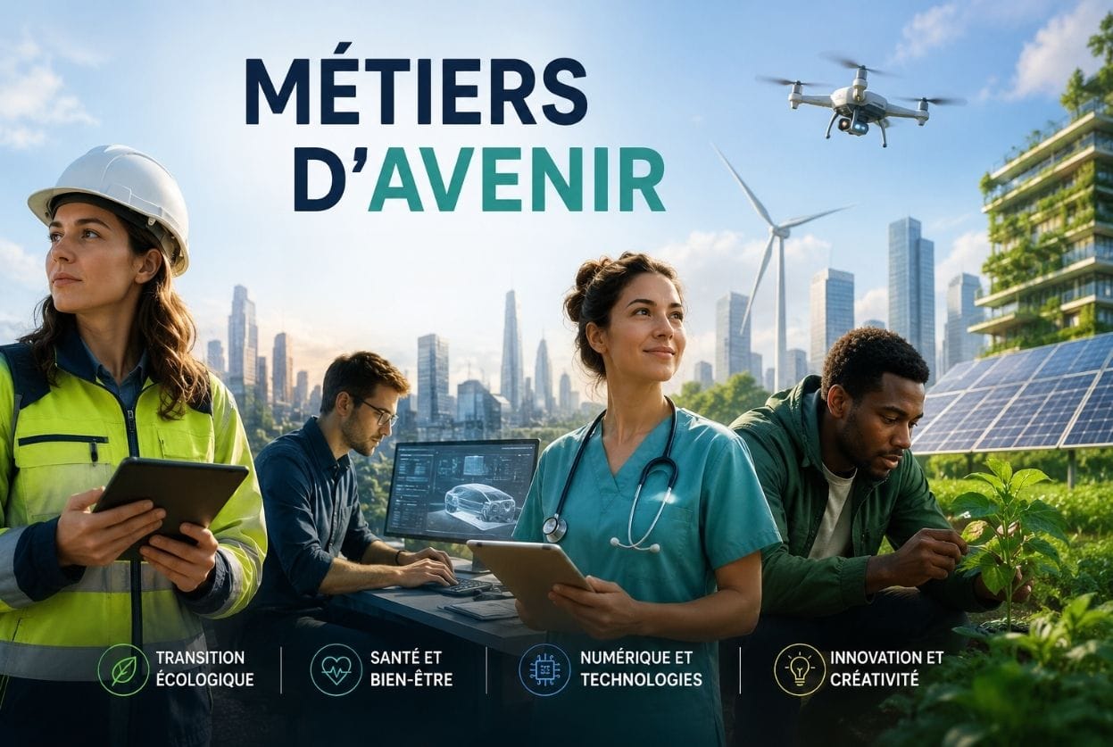 Métiers d'avenir : liste, salaires et formations