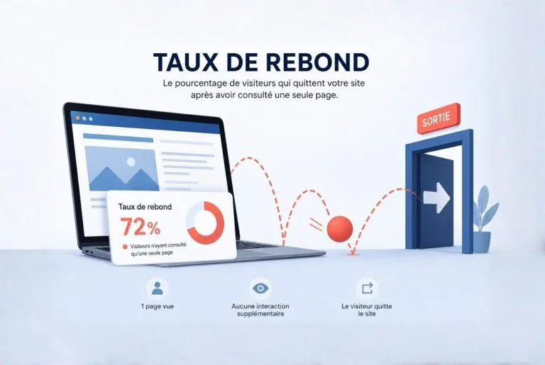 Taux de rebond : Définition, calcul et amélioration