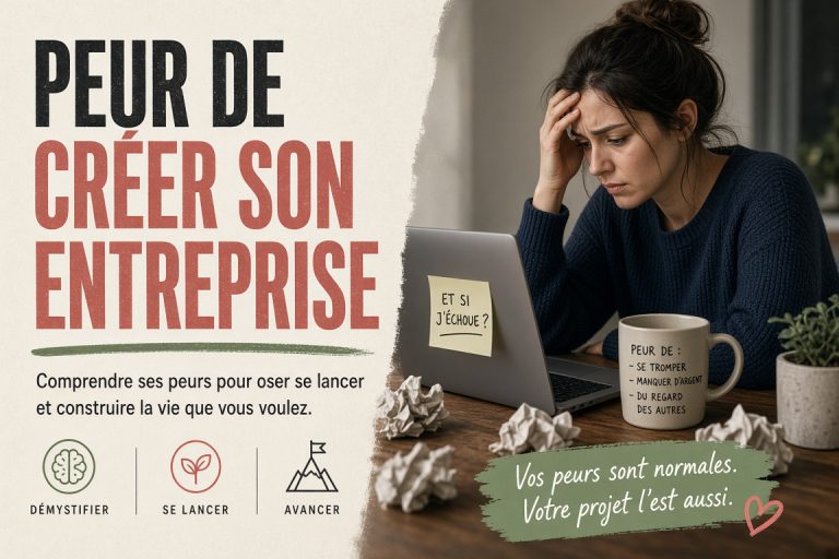 peur de créer son entreprise